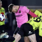 Harrogate Town striker Luke Armstrong in action during Tuesday night's 1-1 draw with Northampton Town. Picture: Pete Norton/Getty Images