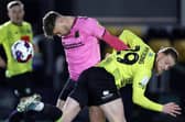 Harrogate Town striker Luke Armstrong in action during Tuesday night's 1-1 draw with Northampton Town. Picture: Pete Norton/Getty Images