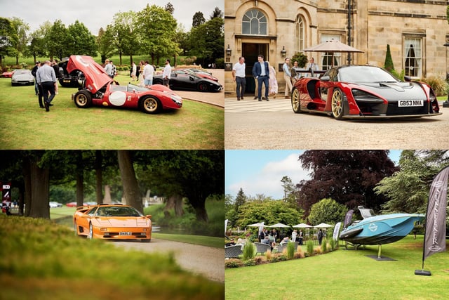 Grantley Hall's sell out Supercar show drew in enthusiasts of incredible vehicles