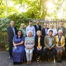 The elected members of new Harrogate Town Council, including the first town mayor, Coun Chris Aldred. (Picture contributed)