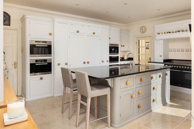 The fully fitted, Mark Wilkinson kitchen.