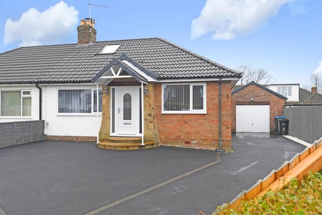This two bedroom and two bathroom semi-detached bungalow is for sale with Verity Frearson for £300,000