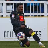 On-loan Huddersfield left-back Jaheim Headley is the latest Harrogate Town player to be struck down by a sickness bug which has been "rife" at Wetherby Road in recent weeks. Pictures: Matt Kirkham