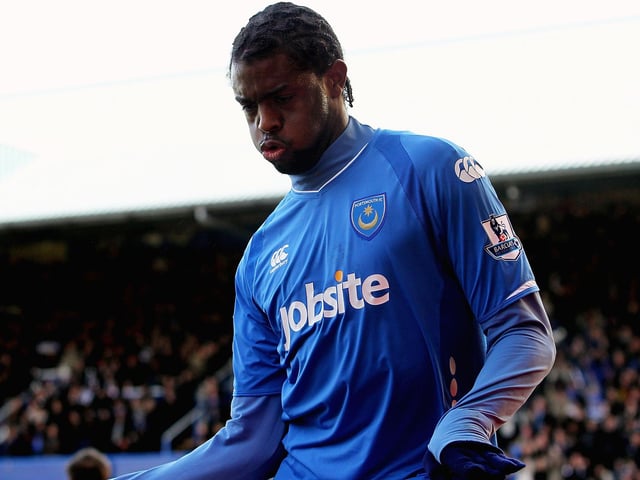 Another Fratton favourite, the striker scored in the 2-0 victory, which was one of 11 goals during his loan. He appeared 45 times in Blue but after his loan ended he joined West Ham along with manager Avram Grant. The 43-year-old spent 3-years at Upton Park before joining Doncaster in 2012. He retired in 2014 and after a spell at PSG Woman before joining Everton Ladies as assistant manager, but lasted just 10 games in the role. (Photo by Hamish Blair/Getty Images)