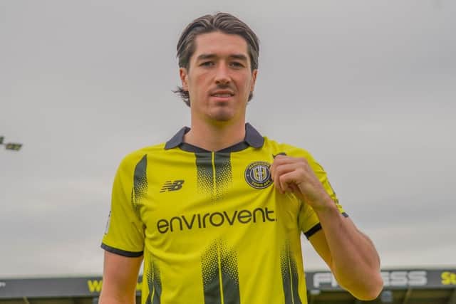 Sam Dreyer has signed for Harrogate Town from Torquay United for an undisclosed fee. Picture: Harrogate Town AFC