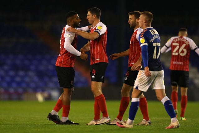 Cheltenham stuck five past fellow promotion chasers Exeter City on Saturday, and while they would have probably preferred it if they hadn't conceded three at the other end, this was a big result that allowed them to tighten their grip in the upper reaches of the table. (Photo by Charlotte Tattersall/Getty Images)