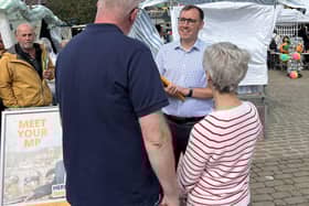 Harrogate and Knaresborough MP Tom Gordon, who recently completed a ‘Summer Tour’ of  the constituency, is backing calls for an EU Youth Mobility Scheme. (Picture contributed)