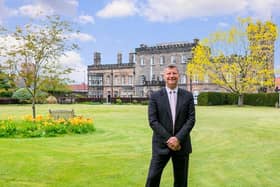 Paying tribute to his "inspirational" late mother - Graeme Lee, CEO of the Springfield Healthcare group, took over the reins of the family business in 1994. Here he stands outside Grove House in Harrogate. (Picture contributed)