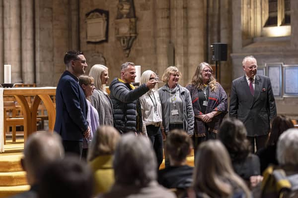 Pictured: Individuals and groups received awards for their outstanding work within the community.