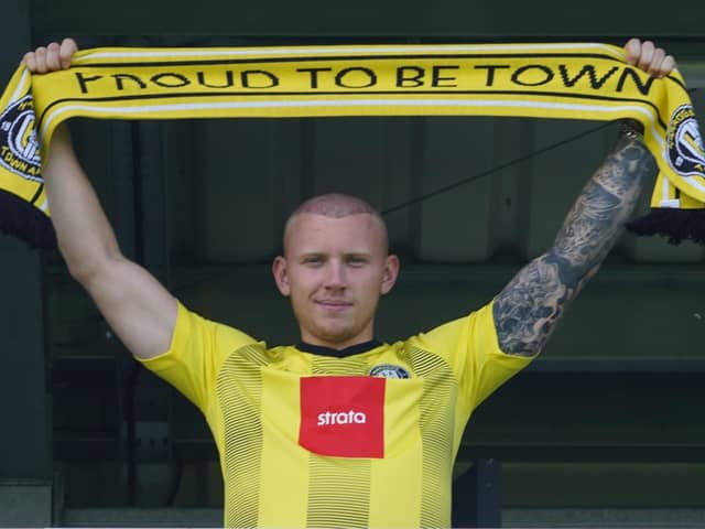 Dean Cornelius became Harrogate Town's sixth signing of the summer when he joined the club last week. Picture: Harrogate Town AFC