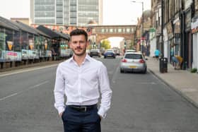 Coun Keane Duncan,  the Tory Party’s candidate in next year’s mayoral elections for York and North Yorkshire, said investing in Harrogate town centre improvements was too important to play politics with. (Picture contributed)