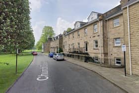 A woman has suffered a torn ear following a collision involving two vehicles on Church Square in Harrogate