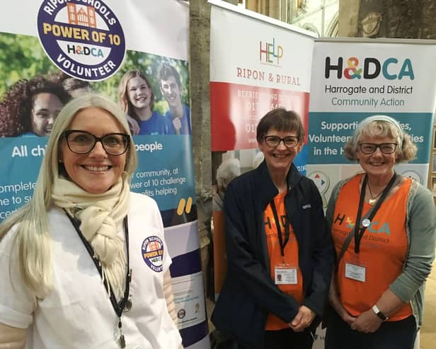 The HADCA team in the Cathedral at Sights and Sounds in 2024.