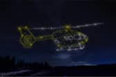 Yorkshire Air Ambulance has unveiled a stunning drone show to launch its 25th anniversary year