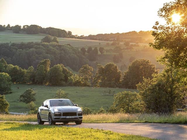 Stock image of a Porsche Cayenne