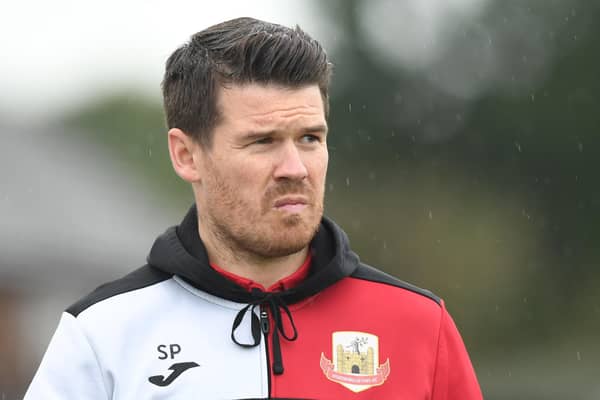 Knaresborough Town manager Simon Parkes. Picture: Gerard Binks