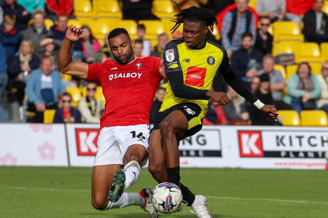 Harrogate Town have not won on home soil since beating Salford City in late September. Pictures: Matt Kirkham