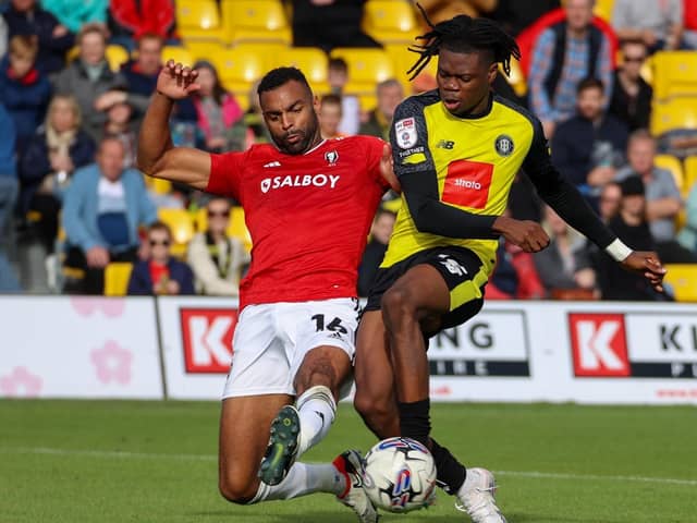 Harrogate Town have not won on home soil since beating Salford City in late September. Pictures: Matt Kirkham