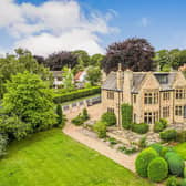 The impressive property in its grounds within the village of Linton.