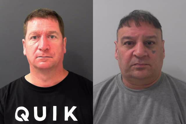 Gavin Hewson and Charles Neate have been jailed following a vicious attack in Ripon which left the victim with broken eye socket