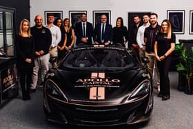 The Apollo Capital team from Harrogate gearing up for a leading role in The London Concours classic car show. (Picture contributed)