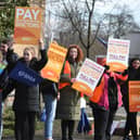 Harrogate District Hospital has spent almost £1 million on temporary staff cover during industrial action since April