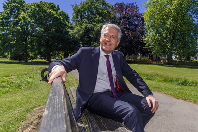 "I have written to the General Secretary of the Open Spaces Society" - Harrogate and Knaresborough MP Andrew Jones pictured on the Stray. (Picture James Hardisty)