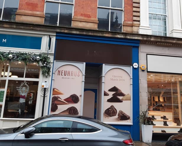 The imminent opening of Neuhaus Belgian Chocolate shop in Harrogate is part of a growing trend over the last year. (Picture Graham Chalmers)