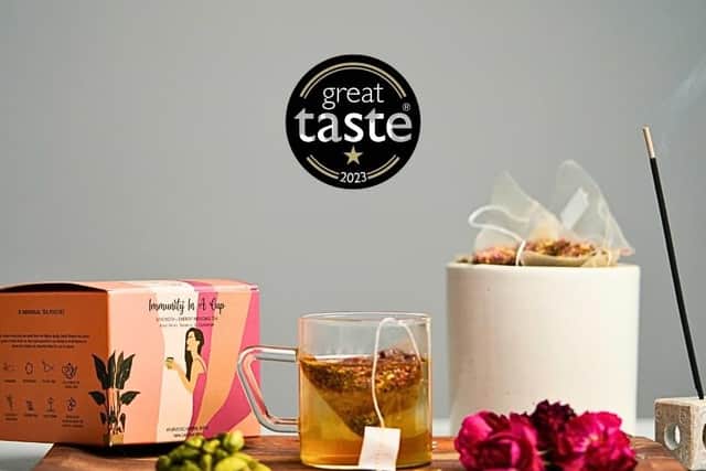 Great Taste Award - The winning Immunity in a Cup blend by Harrogate indie company Thankfully Healthy Teas. (Picture contributed)