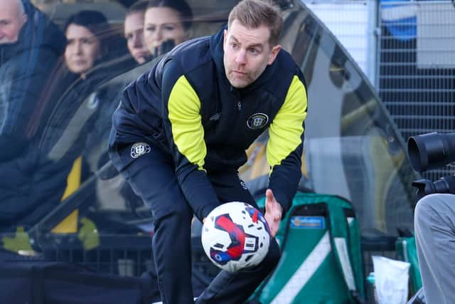 Harrogate Town manager Simon Weaver.