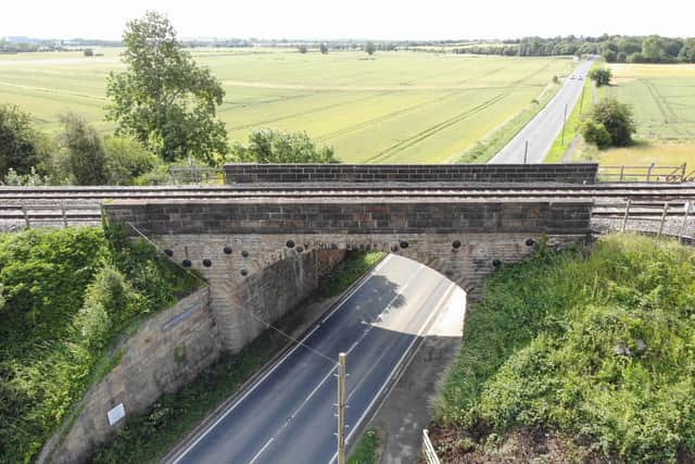 The bridge was opened in 1869 by the North Eastern Railway