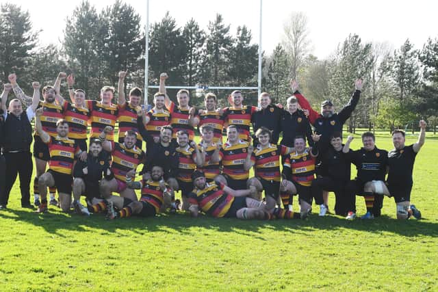 The Aces clinched the North One East title courtesy of Saturday's 45-27 success at Kelleythorpe.