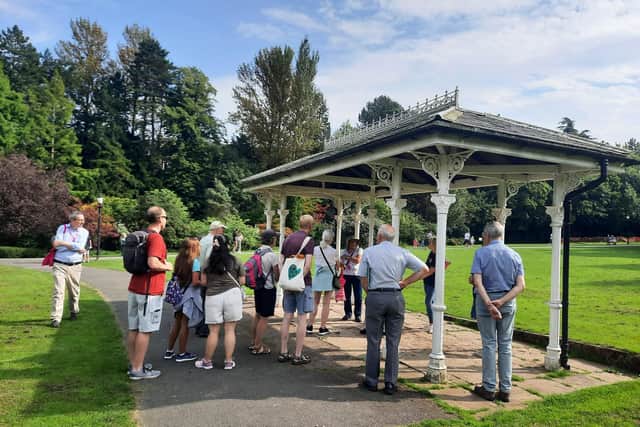 A guided walk of Valley Gardens was just one of the many events in this year's Harrogate's Heritage Open Days which ends on Sunday, September 17. (Picture Harrogate Civic Society)