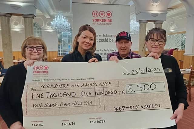 The family-owned fish and chip shop, Wetherby Whaler, has raised an incredible £50,000 for Yorkshire Air Ambulance, supporting the charity’s lifesaving work across the region
