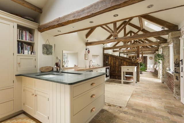 Looking from the kitchen towards the family living area.