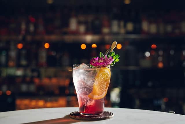 One of the delightful cocktails at CottoCrudo Bar. Image: Four Seasons Hotel