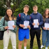 Ripon Grammar School students are celebrating after receiving some outstanding A-level results