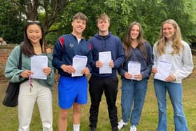 Ripon Grammar School students are celebrating after receiving some outstanding A-level results