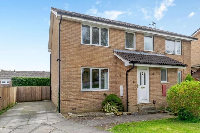 This three bedroom and one bathroom semi-detached house is for sale with Hunters for £240,000