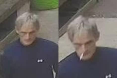 The police have released a CCTV image of a man they would like to speak to after cooking oil was stolen from LILYPAD on King's Road in Harrogate