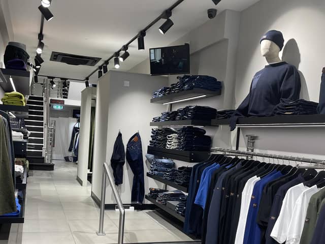 Shop opening - A famous Harrogate street name in retail has welcomed a new arrival as its regeneration gathers pace.