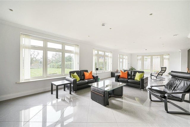 Flexible space within the bright and open family area.