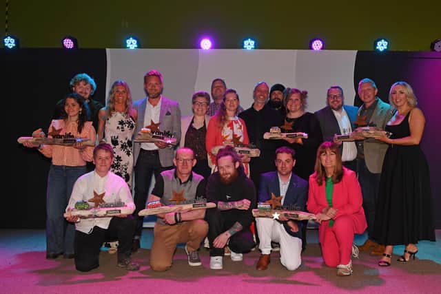 Successful idea born in Harrogate - Winners at the first-ever Vanlife Awards held at Lightwater Valley Adventure Park last weekend near Ripon. (Picture Gerard Binks)