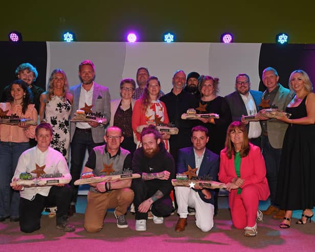 Successful idea born in Harrogate - Winners at the first-ever Vanlife Awards held at Lightwater Valley Adventure Park last weekend near Ripon. (Picture Gerard Binks)