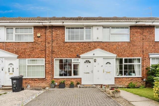 This two bedroom and one bathroom terraced house is for sale with William H Brown for £225,000
