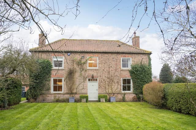 The impressive farmhouse has undergone extensive refurbishment.