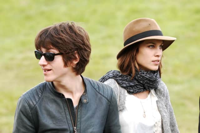 Flashback to Leeds Festival in 2008 - Arctic Monkeys front man Alex Turner is pictured at Bramham Park with his then girlfriend Alexa Chung. (Picture By Simon Hulme)