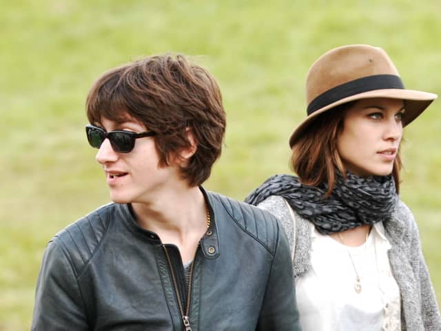 Flashback to Leeds Festival in 2008 - Arctic Monkeys front man Alex Turner is pictured at Bramham Park with his then girlfriend Alexa Chung. (Picture By Simon Hulme)