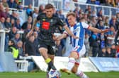 Harrogate Town's most recent visit to Hartlepool United ended in a 2-0 defeat. Pictures: Matt Kirkham