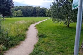 New Path at Crimple Meadow